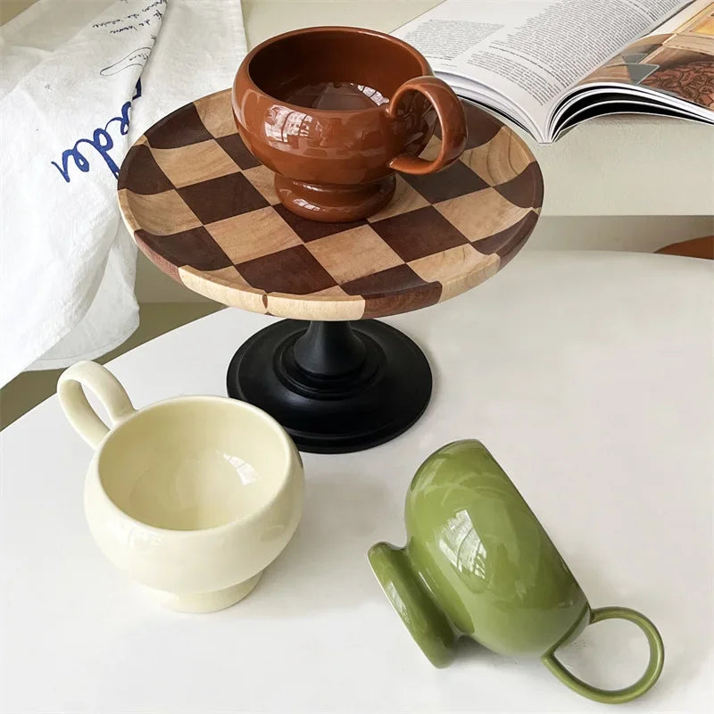 Luno mug 280 ml – elegant Porcelain, Nordic minimalist style – Die‑Tassen.de