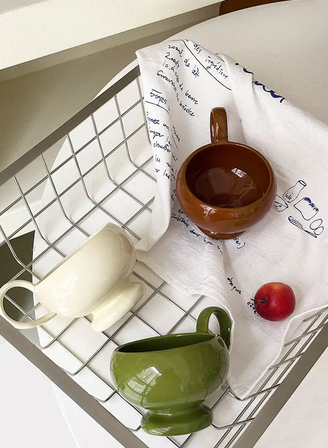 Luno mug 280 ml – elegant Porcelain, Nordic minimalist style – Die‑Tassen.de