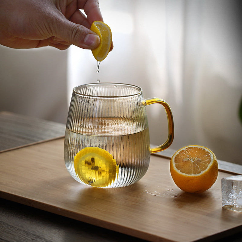 Tsukimi glass mug – modern design, premium clarity – Die-Tassen.de